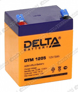 Тяговый аккумулятор DTM 1205 - фото Тяговый аккумулятор DTM 1205 - фото