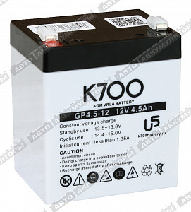 Тяговый аккумулятор GP 4.5-12 - фото