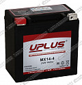 Мотоаккумулятор UPLUS Power Sport MX14-4 (YTX14-BS)