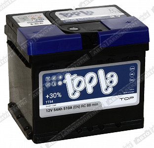 Автомобильный аккумулятор TOP 54.0 (низкая) - фото