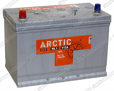 Автомобильный аккумулятор Arctic Silver 6СТ-95.1 VL (D31FR) - фото