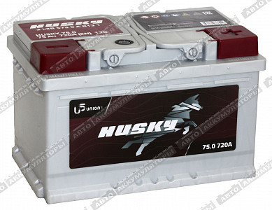 Автомобильный аккумулятор 6СТ-75.0 (низкая) - фото