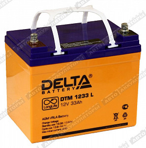Тяговый аккумулятор DTM 1233 L - фото Тяговый аккумулятор DTM 1233 L - фото
