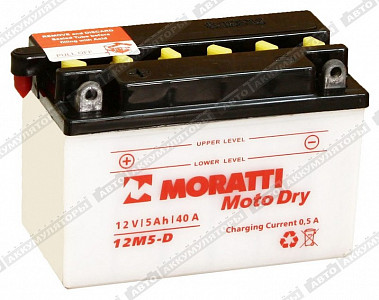 Мотоаккумулятор 12M5-D - фото Мотоаккумулятор 12M5-D - фото