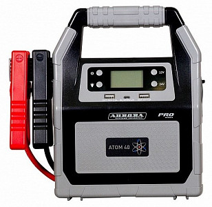 Мобильное пусковое устройство (бустер) ATOM 40 (12/24V 40000 мАч, 1000/2000А) - фото Мобильное пусковое устройство ATOM 40 (12/24V 40000 мАч, 1000/2000А) - фото