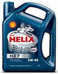 Моторное масло Shell HX 7 5W40 4л