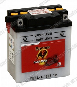 Мотоаккумулятор Bike Bull YB3L-A (50312) - фото Мотоаккумулятор Bike Bull YB3L-A (50312) - фото